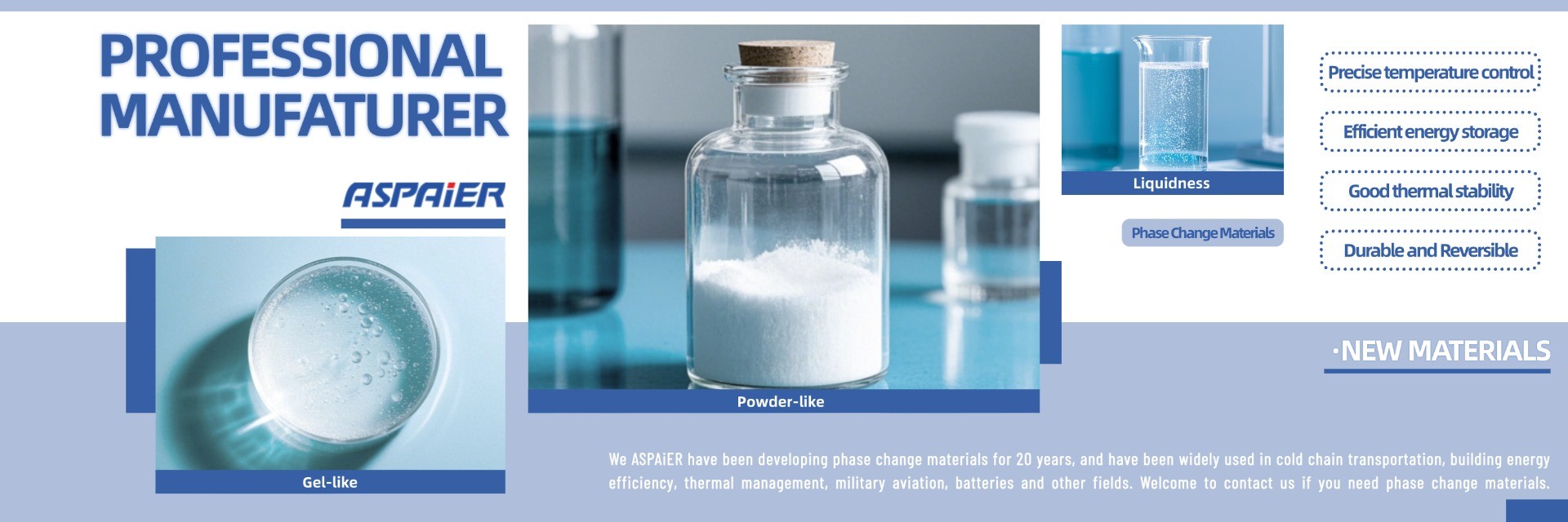 kualitas PCM Dedikasi Rantai Dingin pabrik