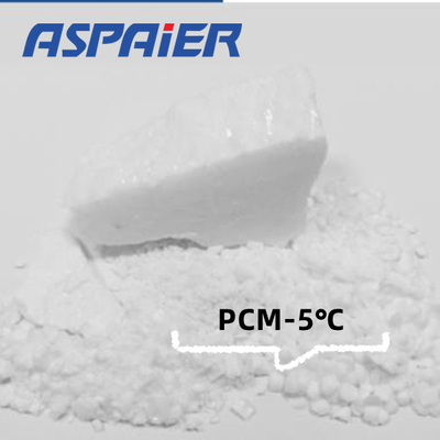quality Solid Liquid Phase Change Material 5 °C High Latent Heat High Energy Storage Material Reusable Cold Chain Transportasi factory
